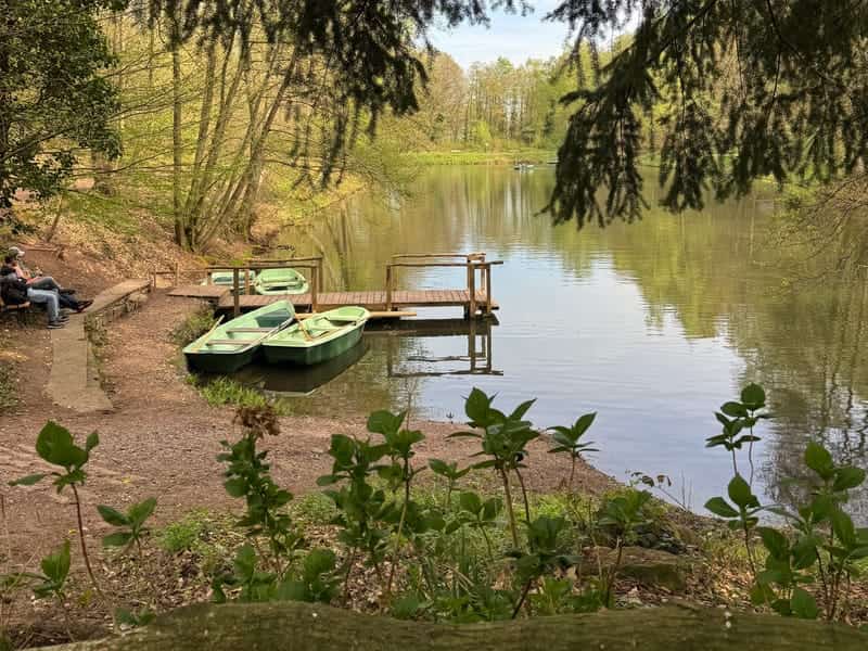 Wasserfälle am Hilschweiher