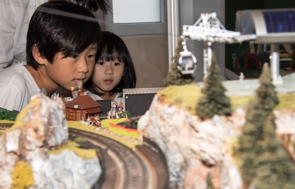 Miniaturwelt mit Simas café