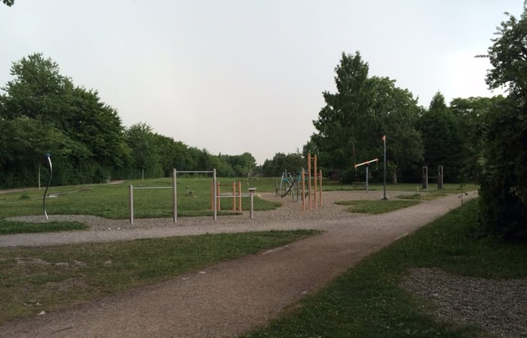 Spielplatz Gans im Horbachpark