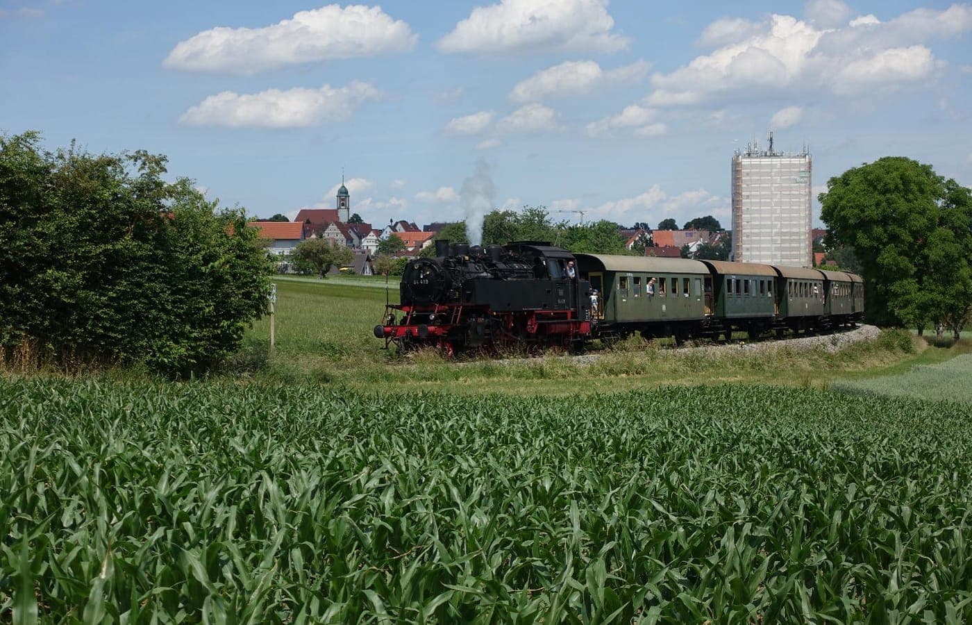 Ausflug mit der Dampfeisenbahn