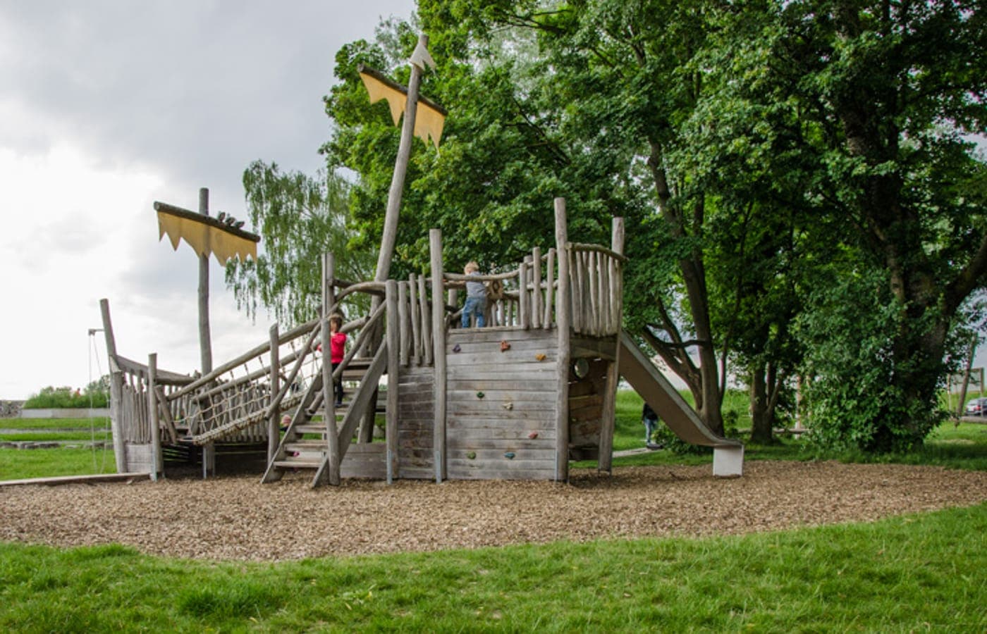 Spielplatz in Maxau am Rhein